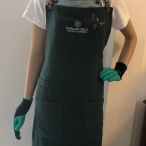 Avental de Tecido verde Karolina Zofia