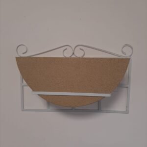 Suporte Cachepot Redondo Bege ou Cinza