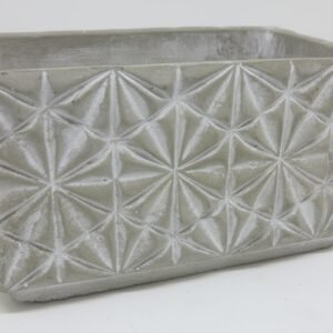 Vaso de Cimento Retangular 20 x 11.5