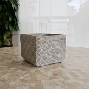 Vaso de Cimento Quadrado 15 x 18